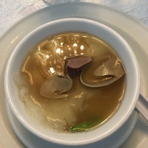 sopa de hongos