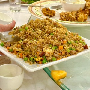 Arroz Frito de Pollo