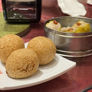 Bolitas de sesamo