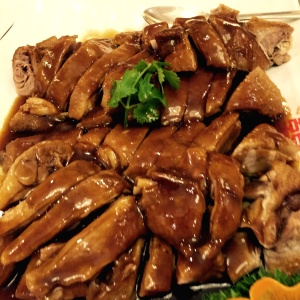Pato asado especial