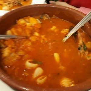 cazuela de Mariscos