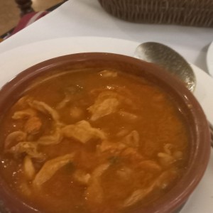 Cazuela de mariscos 

