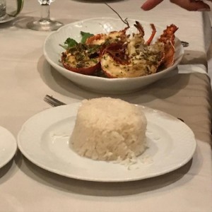 Langostinos con Arroz
