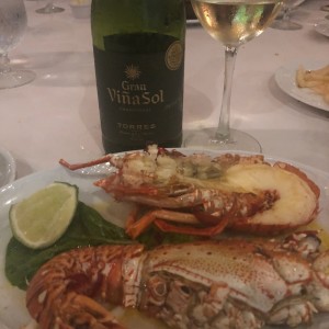 langosta a la parrilla
