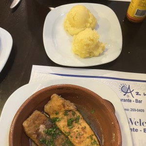 Salmon en mantequilla y especias