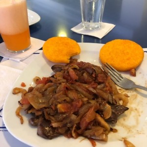 Higado encebillado! Delicioso ?