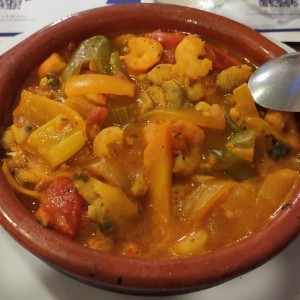 Filete de Corvina a lo Macho