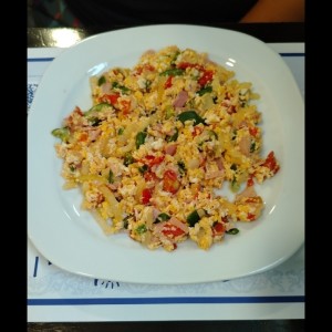 Par de Huevos con jamon