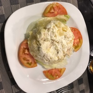 ensalada papa con pollo