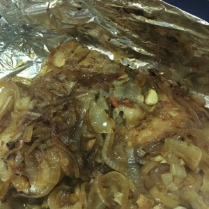 Corvina al cartucho