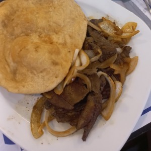Bistec de Higado con hojaldre