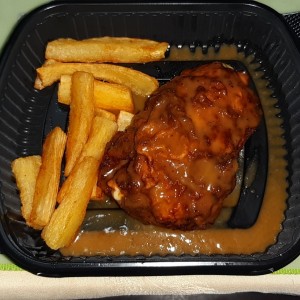 Cordon Blue de Pollo con Yuca