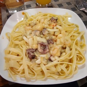 Fetuccini a la Marinera