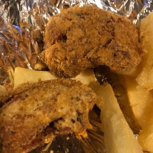 pollo a la canasta con yuca