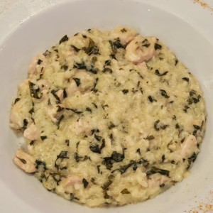 Risotto - Espinaca con Pollo