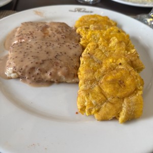 Corvina a las Dos Mostazas