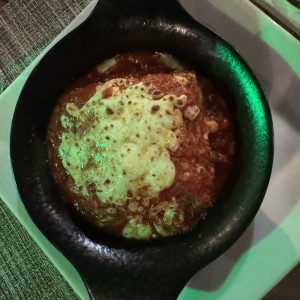 Lasagna alla rino gratinada