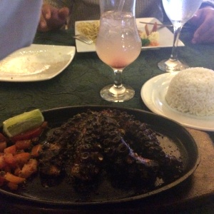Pulpo al carbon