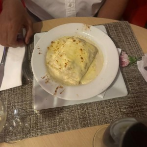 Lasagna de Pollo Gratinada