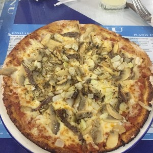 pizza personal especial de anchoas