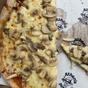 Pizza de hongos