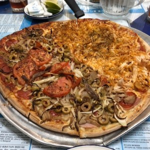 pizza pollo y ateniense