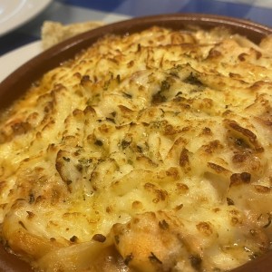 Pasta al horno de Salmon