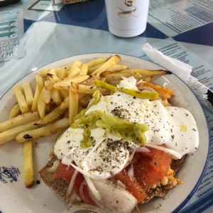 pita pantufla de pollo