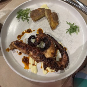 Pulpo a las brasas