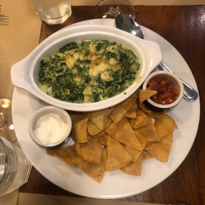Dip de Espinacas y Alcachofas