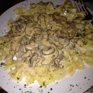 Farfalles Funghi