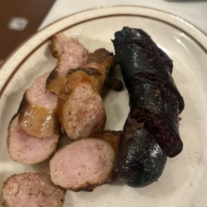 PICADA DE CHORIZO Y MORCILLA