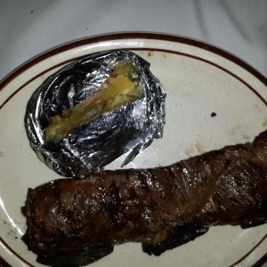 Asado con hueso