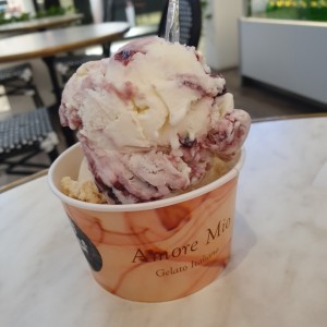 helado de amareto y galleta maria