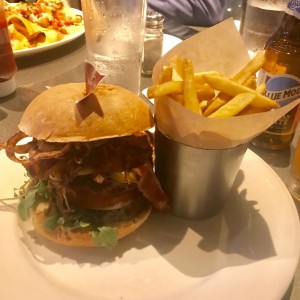 Whisky Bacon Burger