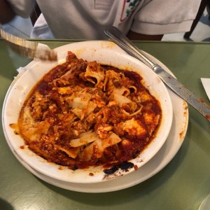 lasagna de carne