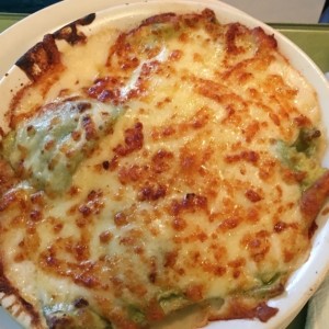raviolis gratinados