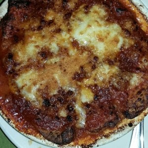 Berenjena gratinada