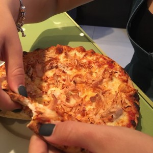 Pizza de pollo