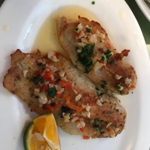 Corvina al Ajillo