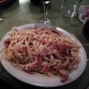 Fettuccine a la Carbonara