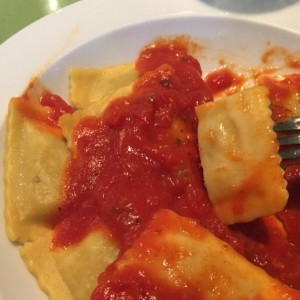 raviolis a la pomodoro