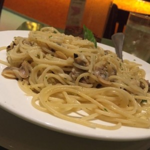 espaguetis a la bongole