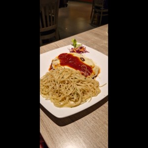 Pollo - Pechuga Parmigiana