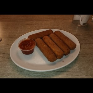 Entradas - Mozzarella Frita