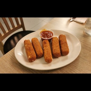 Entradas - Mozzarella Frita