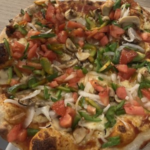 Pizza de vegetales