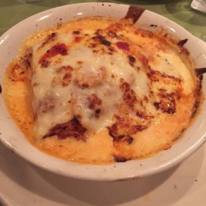lasagna de pollo gratinada