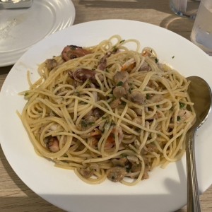 Spaguettini a la Pescatore