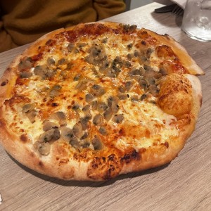 Pizza de almejas
